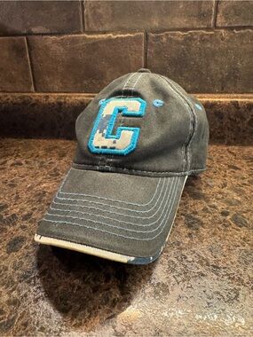 Cabela's Women's Washed Gray Cap with Turquoise 'C' Patch